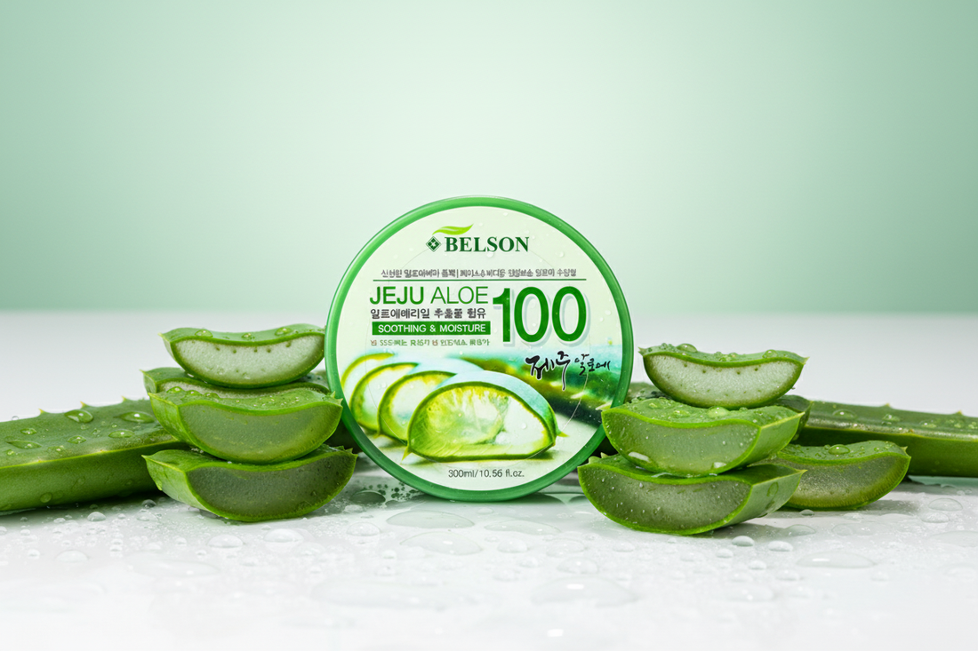 BELSON Jeju Aloe 100 Soothing Gel - Hero image