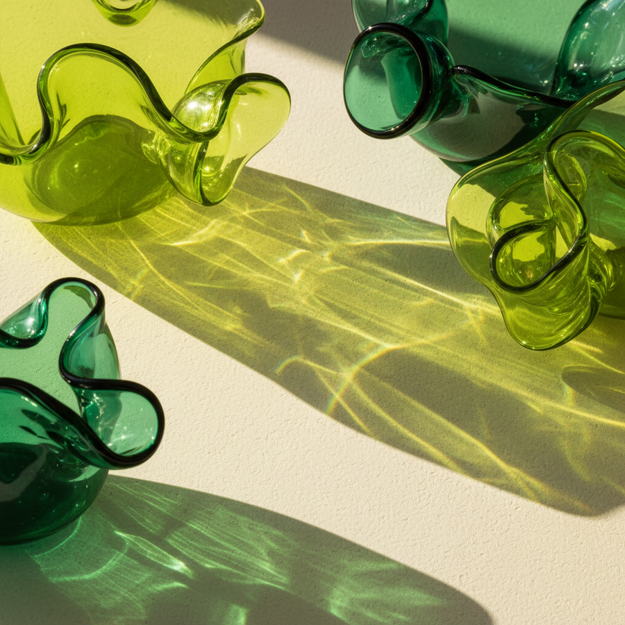 Vidivi Italy — emerald glass light play