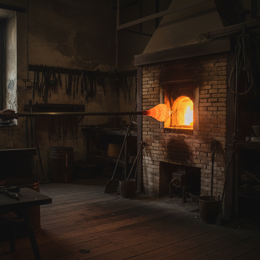 Murano glassblowing workshop — Vidivi Italy heritage