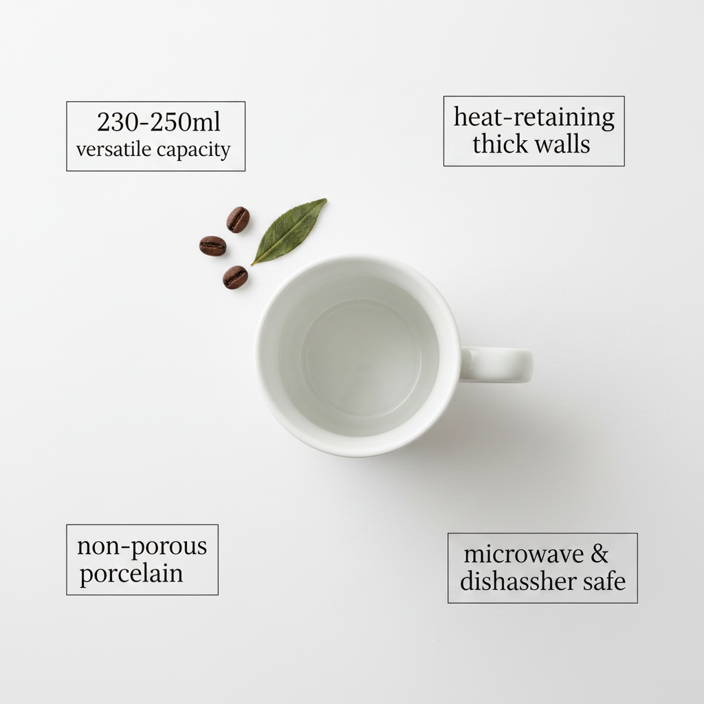 PATRA Porcelain Cup USP