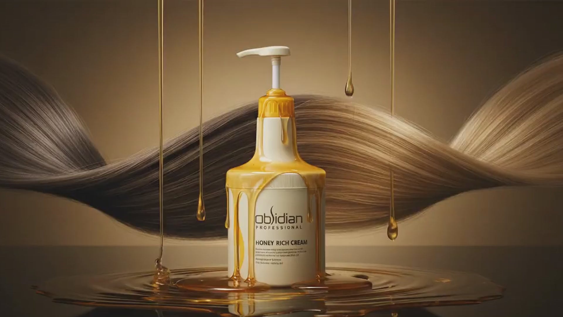 obsidian honey rich hair cream