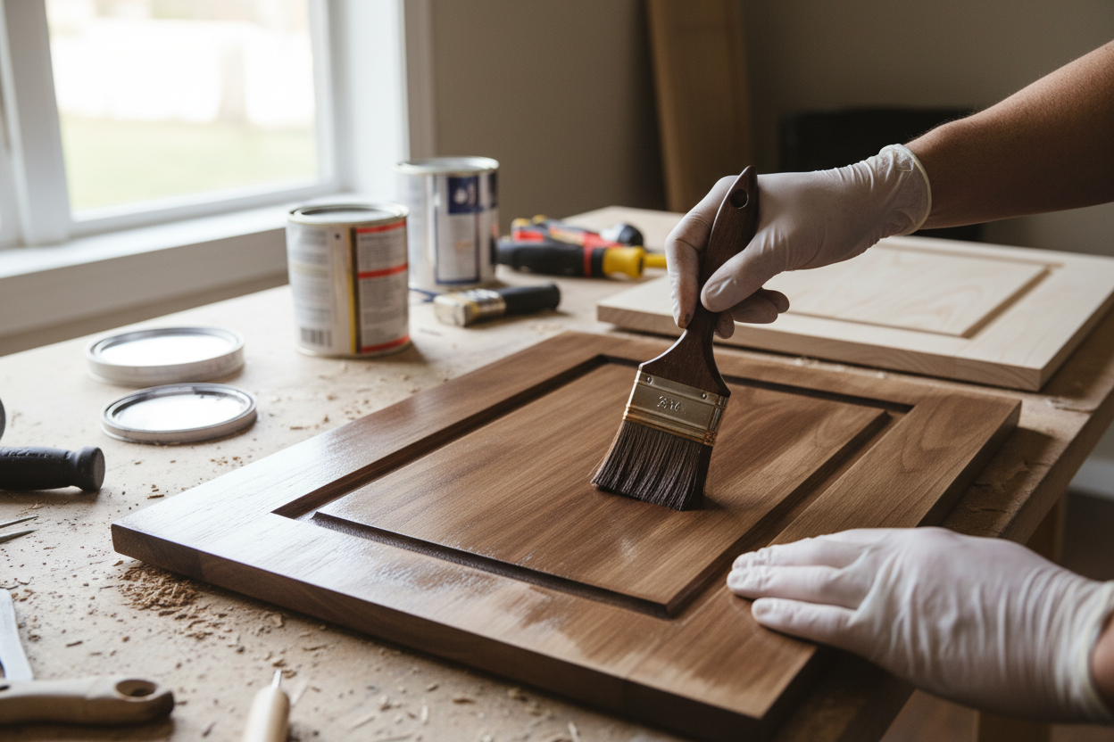 Wood Staining Project