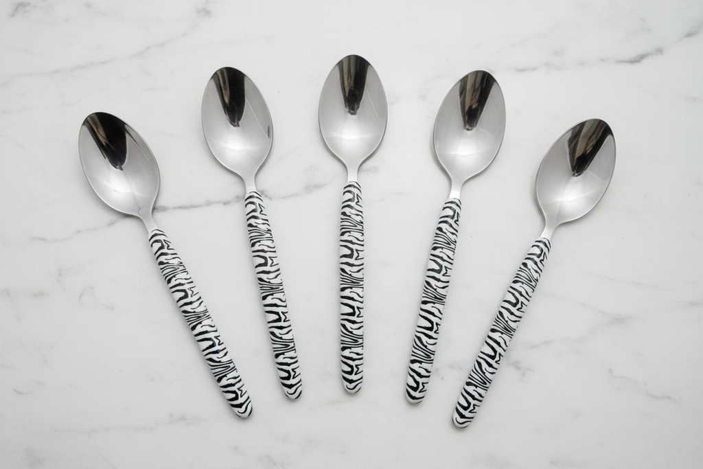 Zebra Spoon – Set of 6