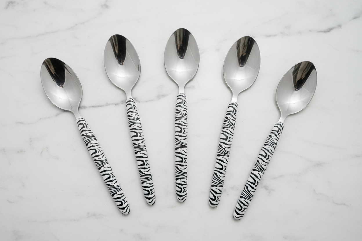 Zebra Spoon – Set of 6